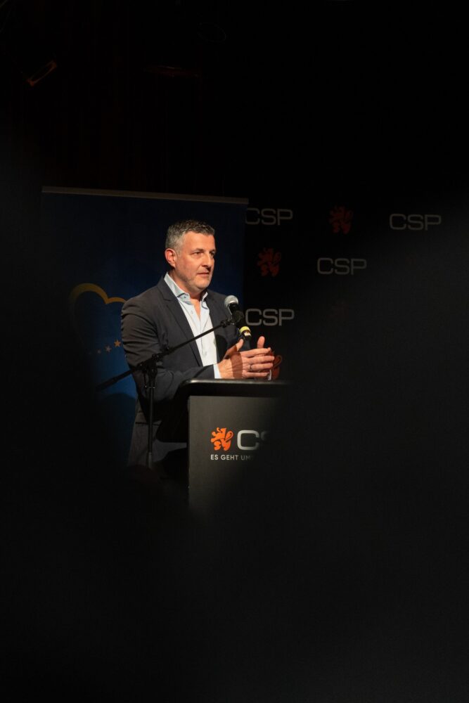 Gastgeber Pascal Arimont